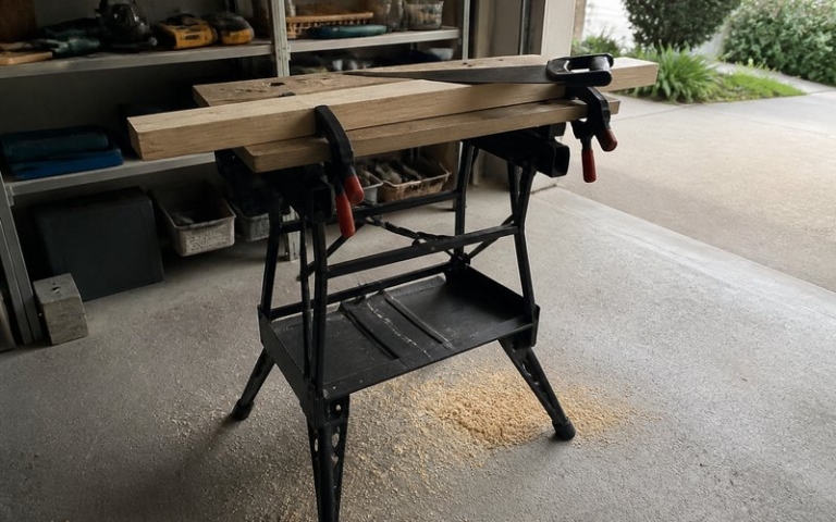 Spanntisch mit eingespanntem Werkstück